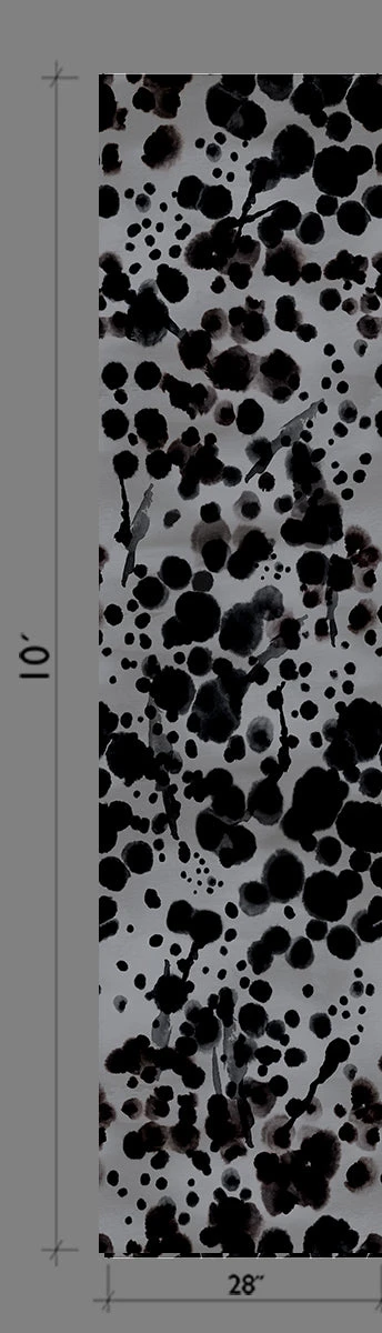 Midnight Oil© Wallpaper In Stone Blue 2 Midnight Oil© Wallpaper In Stone Blue - Image 2