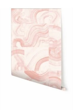 Sediment #3© Wallpaper In Blush