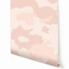 Camo© Wallpaper In Blush