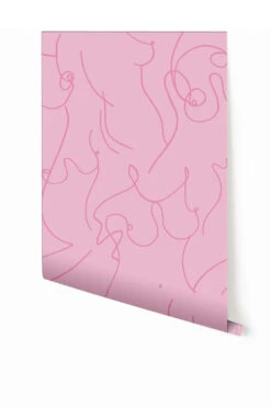 Bosom© Wallpaper In Pink