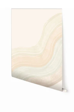 Sediment #4© Mural Wallpaper In Pastel