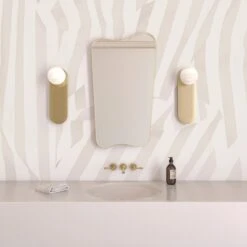 Carnival© Mural Wallpaper In Oyster -Drop It Modern Sales carnival oyster rendering