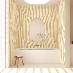 Carnival© Mural Wallpaper In Pineapple -Drop It Modern Sales carnival pineapple rendering