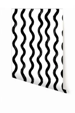 Cassette© Wallpaper In Black + White