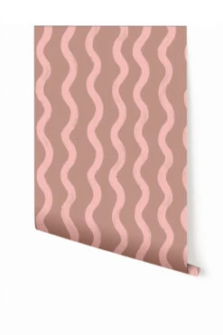 Cassette© Wallpaper In Cactus Blossom