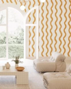 Cassette© Wallpaper In Husk -Drop It Modern Sales cassette husk crop a