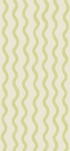 Cassette© Wallpaper In Kiwi -Drop It Modern Sales cassette kiwi diy28