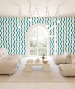 Cassette© Wallpaper In Neptune -Drop It Modern Sales cassette neptune rendering