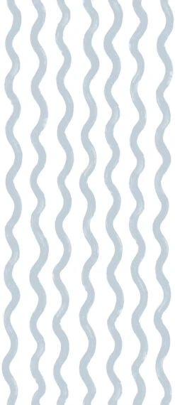 Cassette© Wallpaper In Pale Blue -Drop It Modern Sales cassette paleblue diy52