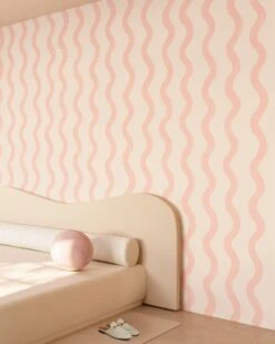 Cassette© Wallpaper In Petal -Drop It Modern Sales cassette petal crop a