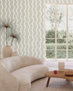 Cassette© Wallpaper In Soapstone -Drop It Modern Sales cassette soapstone crop b