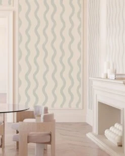 Cassette© Wallpaper In Succulent -Drop It Modern Sales cassette succulent crop a