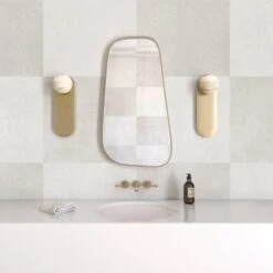 Checkmate© Wallpaper In Lunar -Drop It Modern Sales checkmate lunar rendering