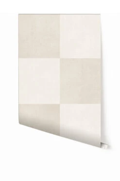 Checkmate© Wallpaper In Milk