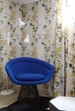 Prairie Fleur© Wallpaper In Sunny -Drop It Modern Sales christine 4drapes