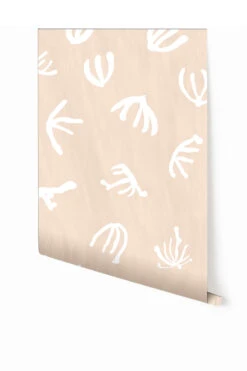 Coral© Wallpaper In Peach