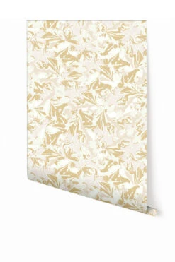 Iris© Wallpaper In Cremé