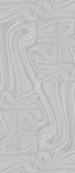 Crystalline© Wallpaper In Dusty Grey -Drop It Modern Sales crystalline dusty grey diy 52