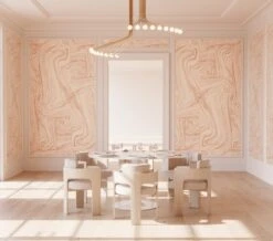 Crystalline© Wallpaper In Clay -Drop It Modern Sales crystalline encore clay rendering