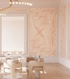 Crystalline© Wallpaper In Clay -Drop It Modern Sales crystalline encore clay renderingcrop