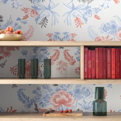 Delft© Mural Wallpaper In Multicolor -Drop It Modern Sales delft 4web