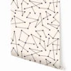 Dot To Dot© Wallpaper In Black + Cremé