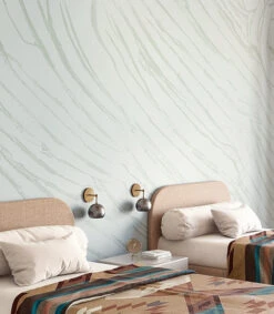 Dune© Mural Wallpaper In Blue -Drop It Modern Sales dune bluewebcrop