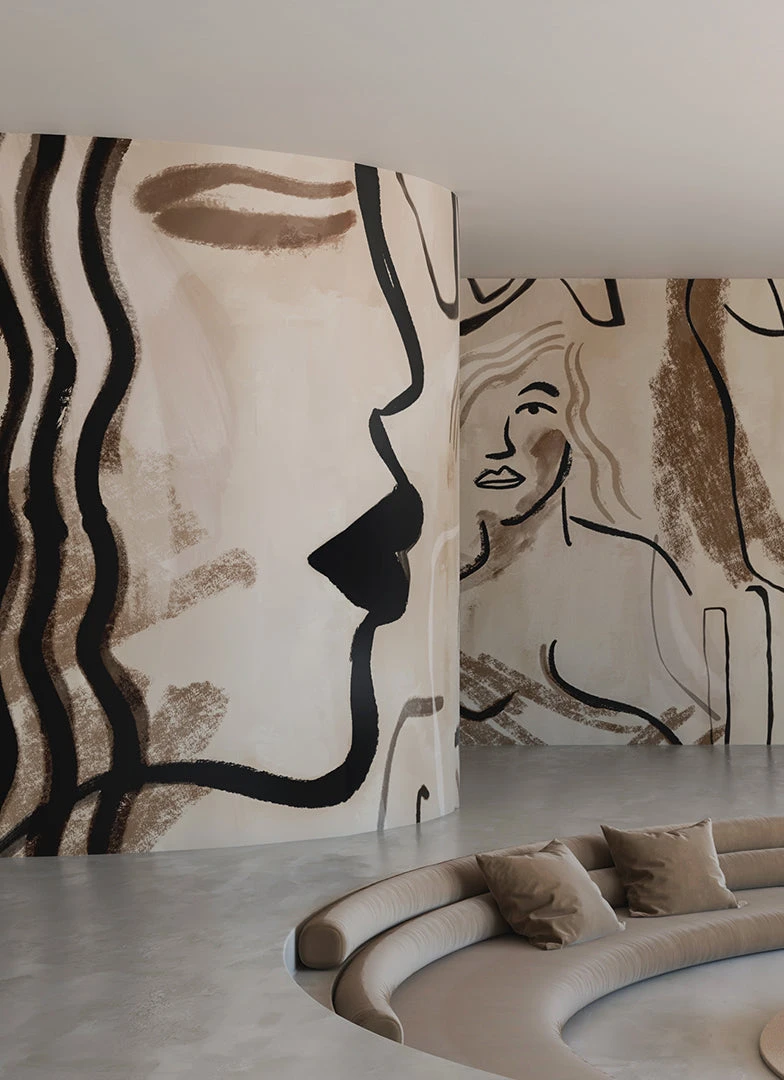 Famke© Mural Wallpaper In Earth 5 Famke© Mural Wallpaper In Earth - Image 5