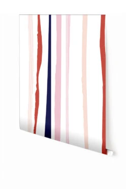 Longitude© Mural Wallpaper In Elderflower