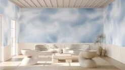 Encore© Mural Wallpaper In Ice Cap -Drop It Modern Sales electricity icecap rendering