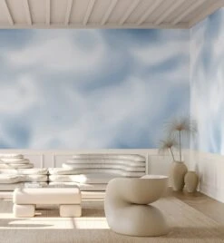 Encore© Mural Wallpaper In Ice Cap -Drop It Modern Sales electricity icecap renderingcrop