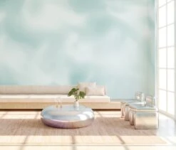 Encore© Mural Wallpaper In Seaglass -Drop It Modern Sales electricity seaglass rendering