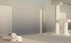 Evaporate© Wallpaper In Storm -Drop It Modern Sales evaporate storm rendering