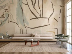 Famke© Mural Wallpaper In Reef -Drop It Modern Sales famke reef roomweb