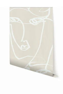 Femme© Wallpaper In Cremé