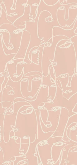 Femme© Wallpaper In Pink -Drop It Modern Sales femme pink diy28