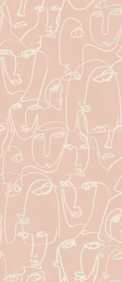 Femme© Wallpaper In Pink -Drop It Modern Sales femme pink diy52