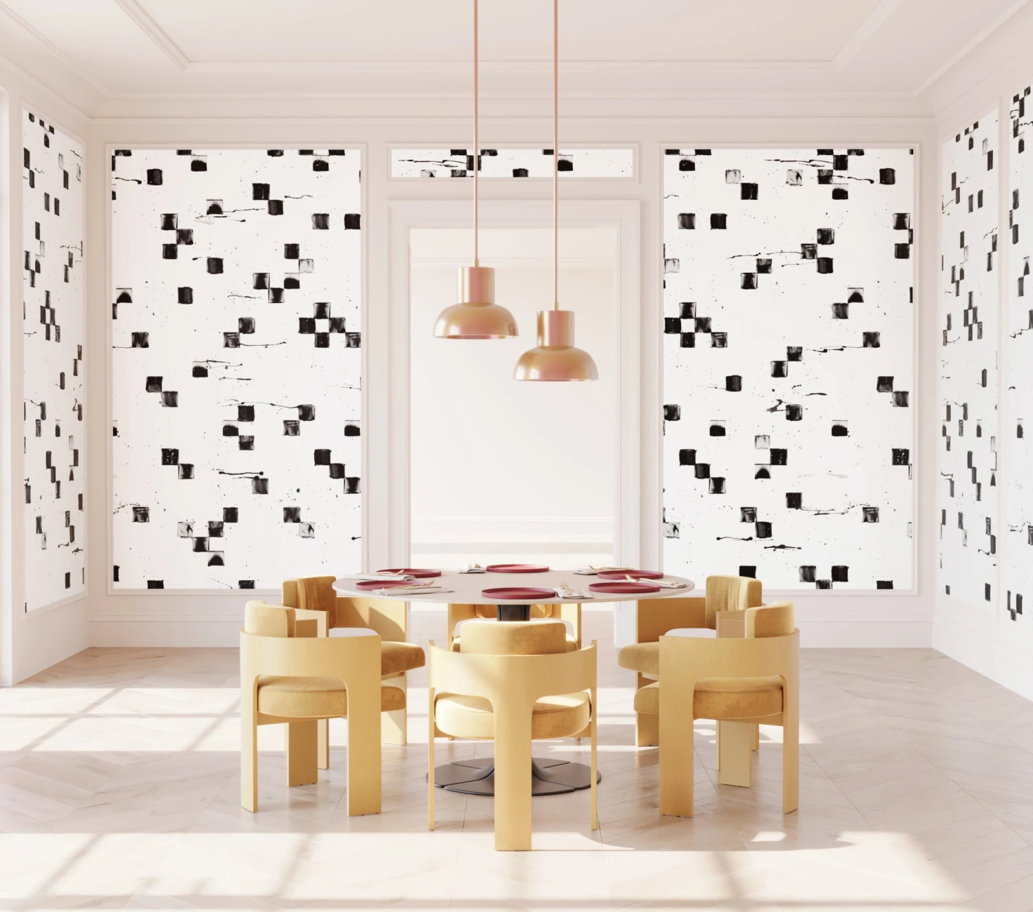 Finali© Wallpaper In Black + White 3 Finali© Wallpaper In Black + White - Image 3