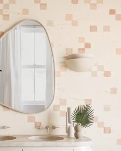 Finali© Wallpaper In Rosebud -Drop It Modern Sales finali rosebud rendering 2