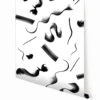 Fusilli© Wallpaper In Black + White