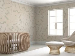 Fusilli© Wallpaper In Succulent -Drop It Modern Sales fucilli succulent 1