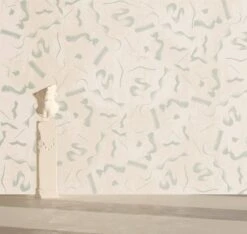 Fusilli© Wallpaper In Succulent -Drop It Modern Sales fucilli succulent rendering