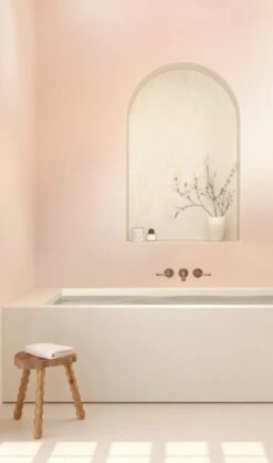 Galaxy© Mural Wallpaper In Buff -Drop It Modern Sales galaxy buff renderingcrop