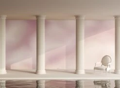 Galaxy© Mural Wallpaper In English Rose -Drop It Modern Sales galaxy english rose rendering