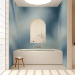 Galaxy© Mural Wallpaper In Night -Drop It Modern Sales galaxy night rendering