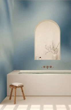 Galaxy© Mural Wallpaper In Night -Drop It Modern Sales galaxy night renderingcrop