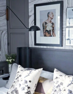 Crystalline© Wallpaper In Grey -Drop It Modern Sales grey 8