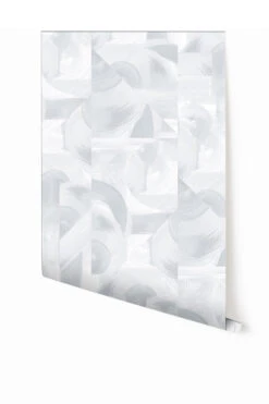 Block Party© Wallpaper In Grey