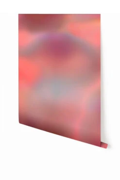 Electricity© Mural Wallpaper In Groovy Pink