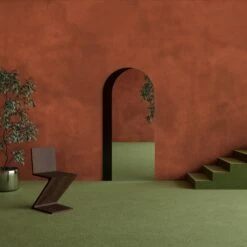 Heavenly© Mural Wallpaper In Red Rock -Drop It Modern Sales heavenly red rock rendering